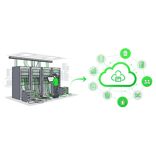 Illustration for Cloud Migration